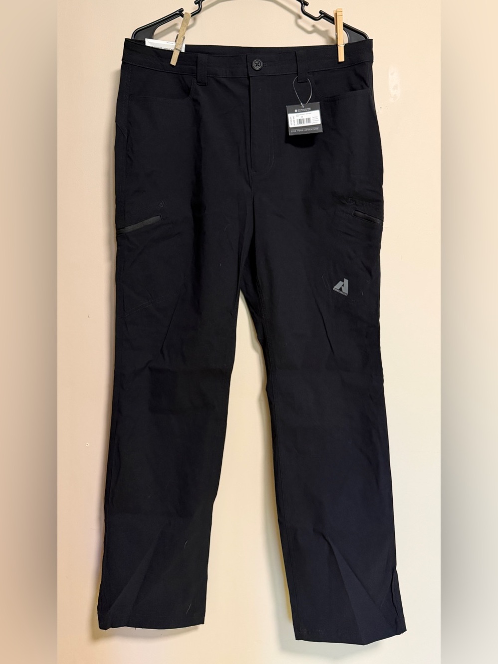 Eddie Bauer Black High Waisted Guide Pro Pants - NWT